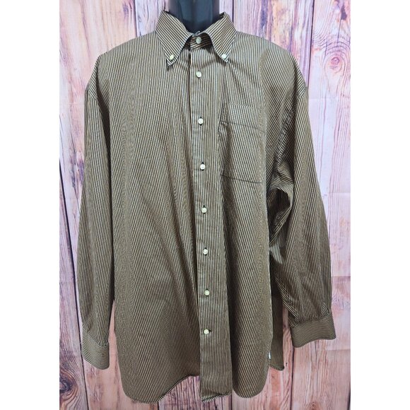 Peter Millar XXL Striped Button-Down Dress Shirt - Picture 1 of 7